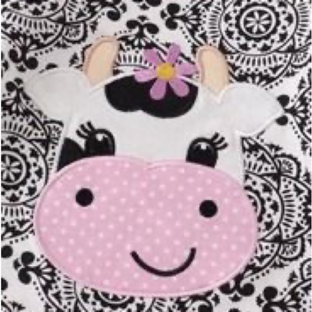 Cow Ruffle Romper - Picture 2 of 7